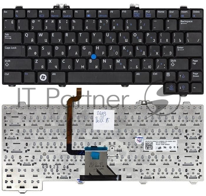 Клавиатура для ноутбука Dell Latitude XT2 XT черная