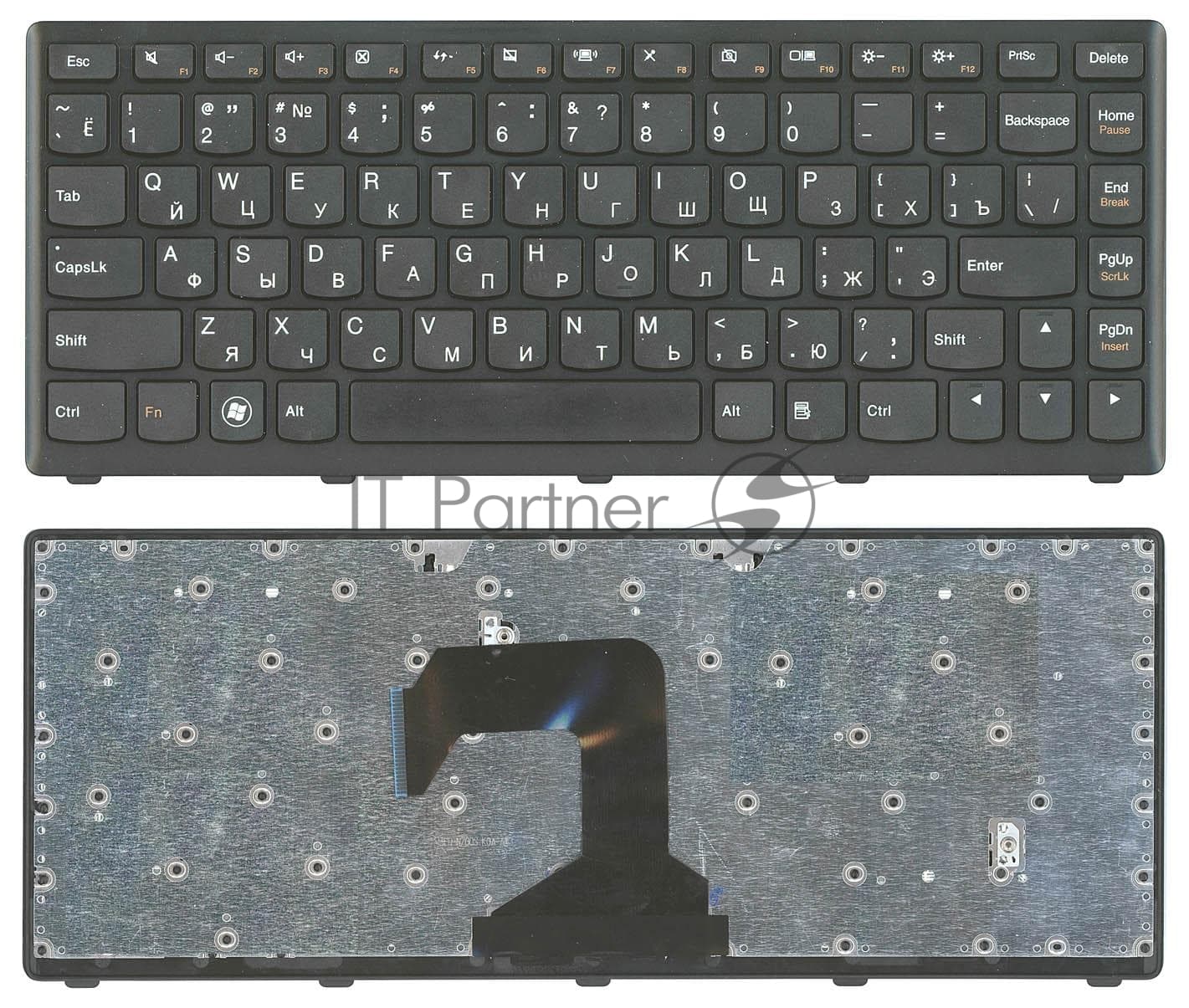 Клавиатура для ноутбука Lenovo IdeaPad S300 S400 S405 черная