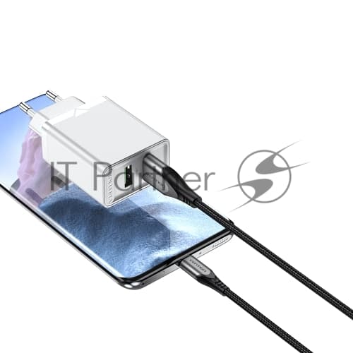 Сетевое зарядное устройство Vention на 2 порта USB (A+A) QC 3.0 Белый