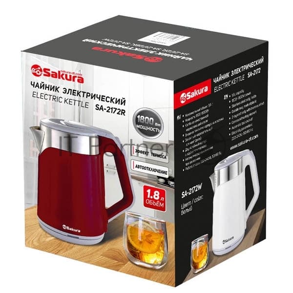 SAKURA SA-2172R 1,8л красный