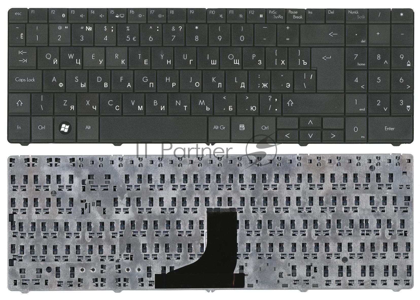 Клавиатура для ноутбука Packard Bell SL51 черная