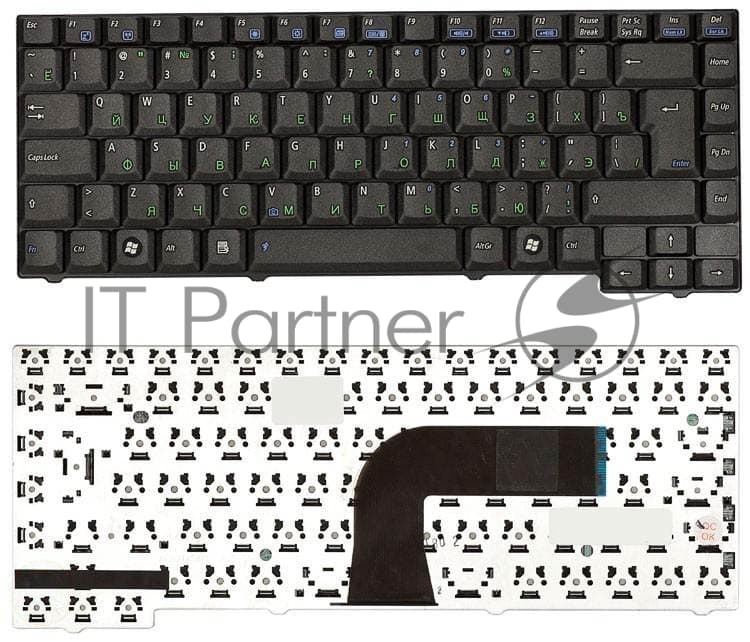 Клавиатура для ноутбука Asus A3A A3E A3H A3V черная