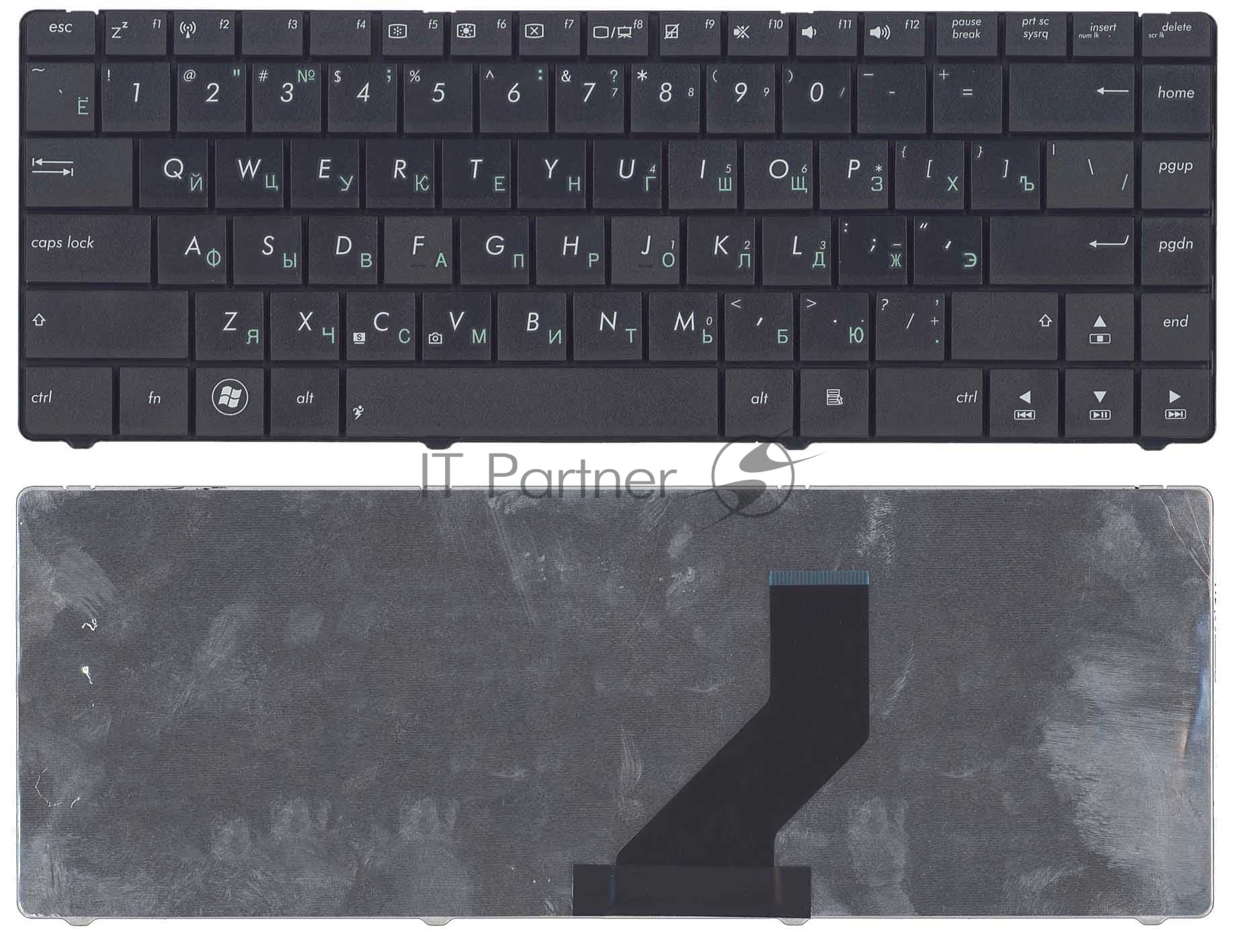 Клавиатура для ноутбука Asus K45D черная