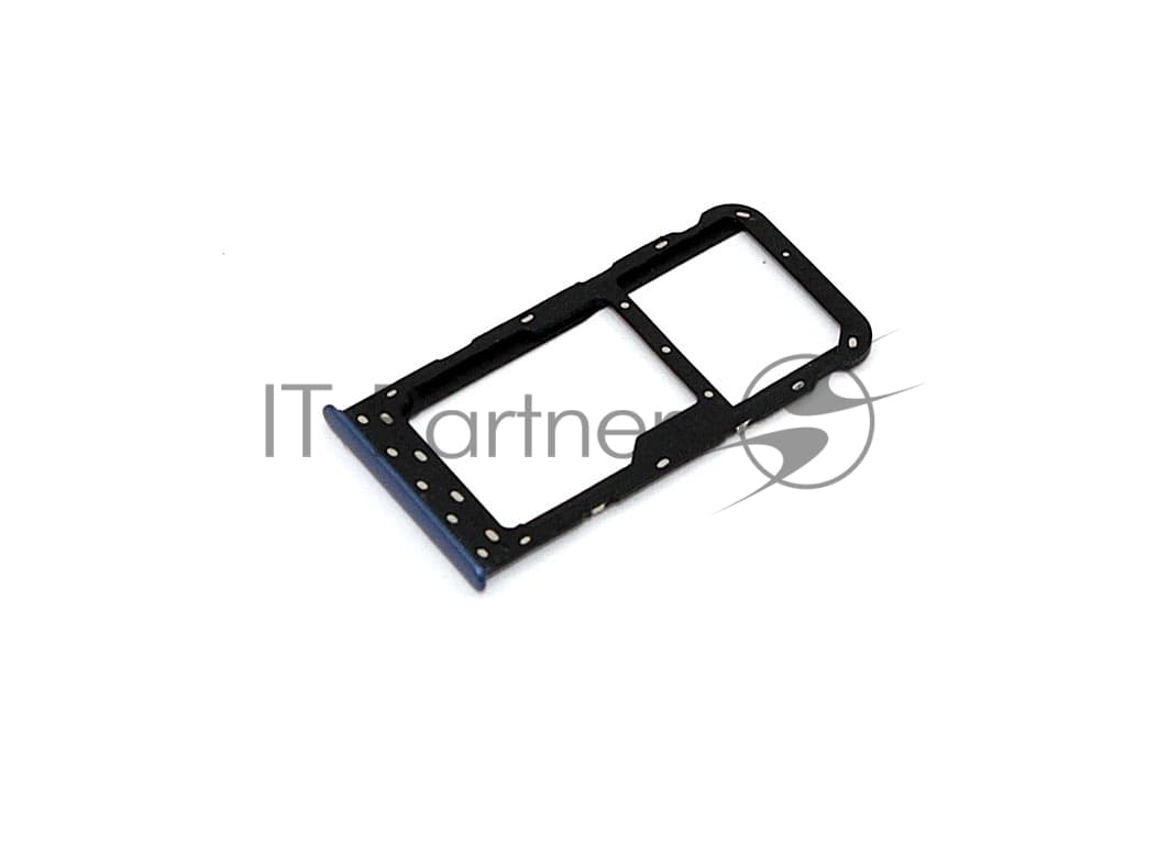 Лоток для SIM-карты Huawei Enjoy 7S синий