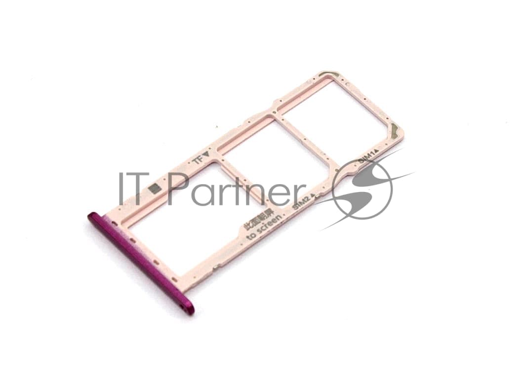 Лоток для SIM-карты Huawei Y7 Pro 2019 фиолетовый