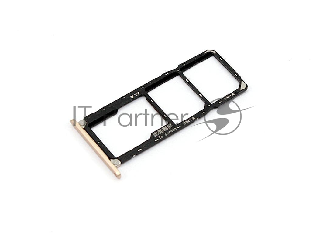Лоток для SIM-карты Huawei Honor 8X Max золотой