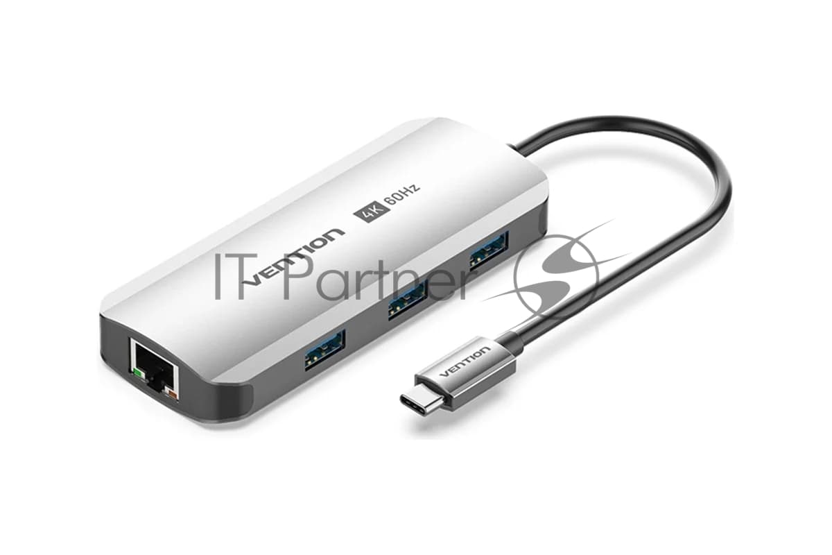 Мультифункциональный хаб Vention USB Type C 6 в 1