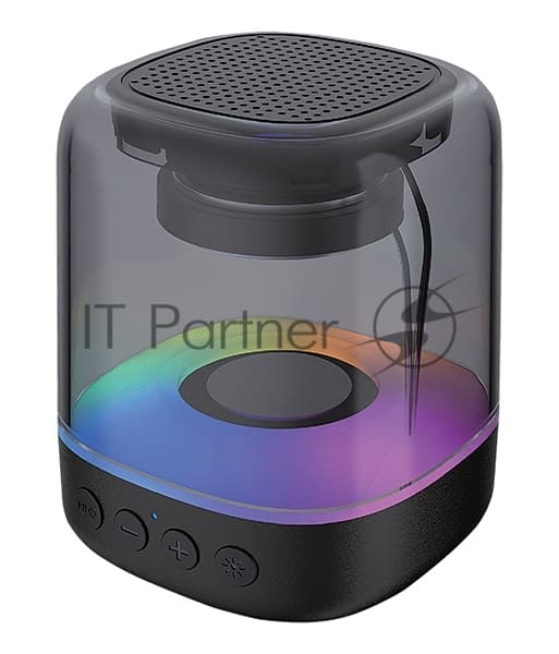 Акустическая система QUMO Plasma mini ВТ 0081 3 ВТ объемное звучание RGb