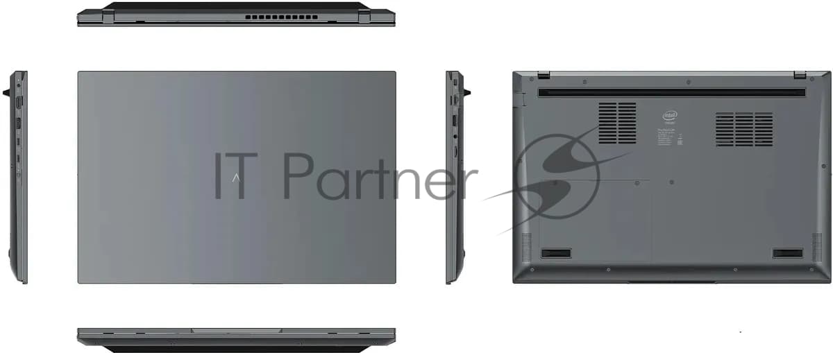 Digma Ноутбук Pro Fortis M Core i5-1235U 16GB/512GB SSD 15.6 FHD Win11 Pro Grey