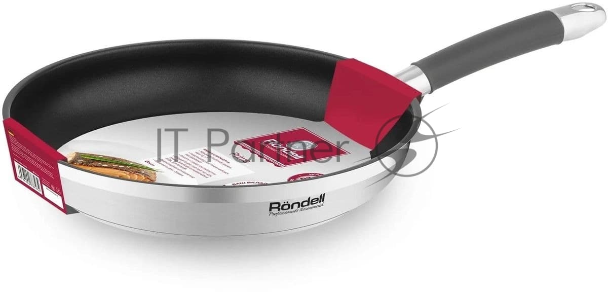 Сковорода Rondell Prime RDS-1676, 24 см, без крышки, стальной