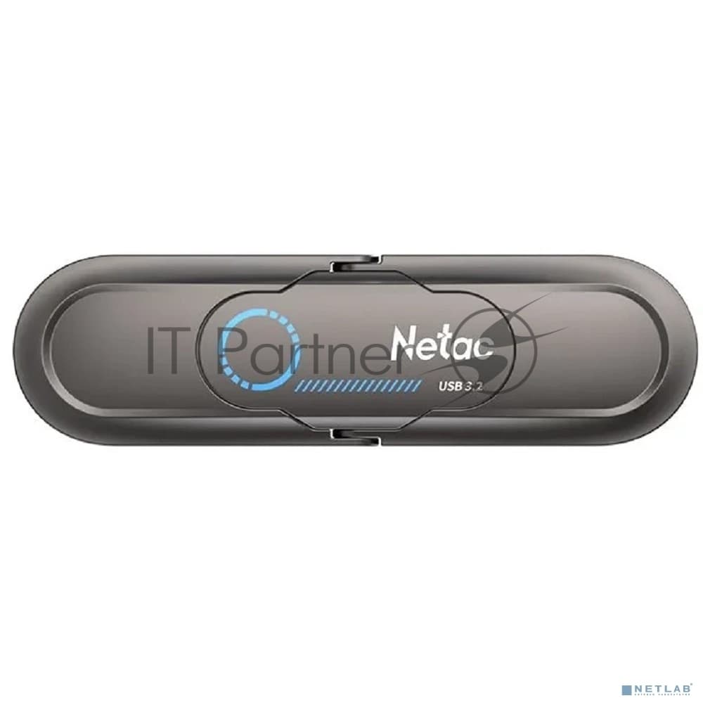 Netac US9 Флешка USB 3.2 Gen2 256ГБ Type-C/Type-A серебристый