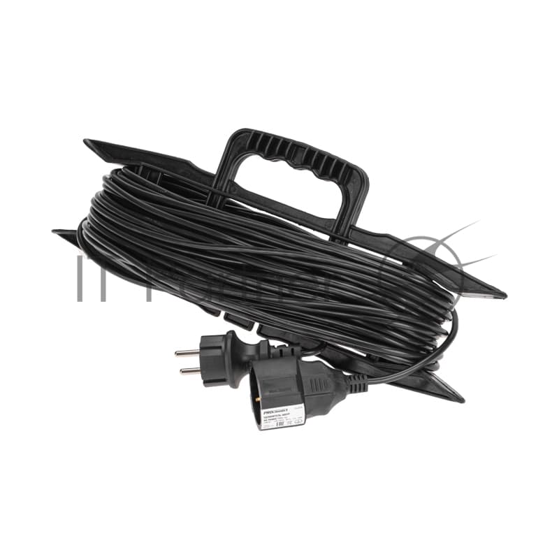 Удлинитель силовой PROconnect PROc-Uc (13-4915) 3x0.75кв.мм 1розет. 30м ПВС 6A пласт.рамка черный