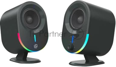Акустическая система Оклик OK-303A 2.0 черный 20Вт BT