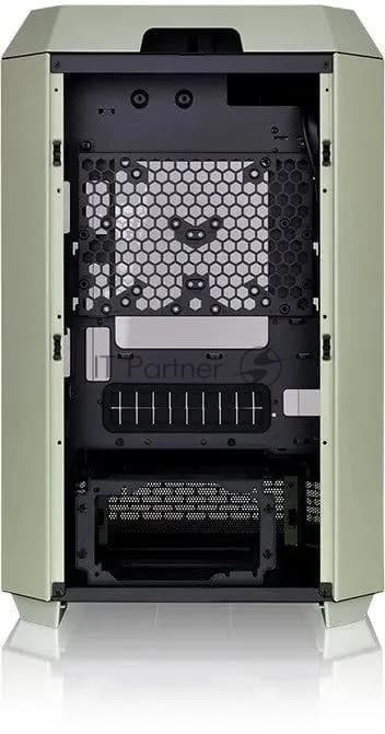 Компьютерный корпус Thermaltake The Tower 300 Matcha зеленый без БП miniITX 8x120мм 6x140мм 2xUSB 3.0 audio bott PSU