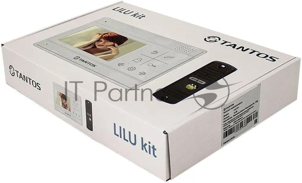Комплект домофона Tantos Lilu kit белый
