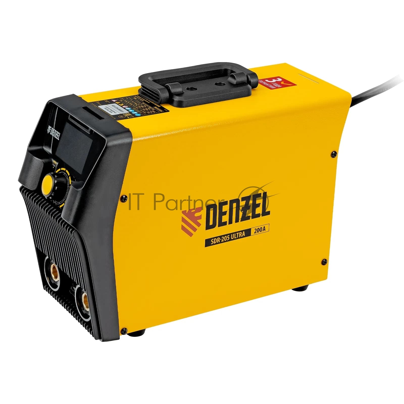 Аппарат инвертор. дуговой сварки Denzel SDR-205 Ultra, 200 А, ПВ 60%