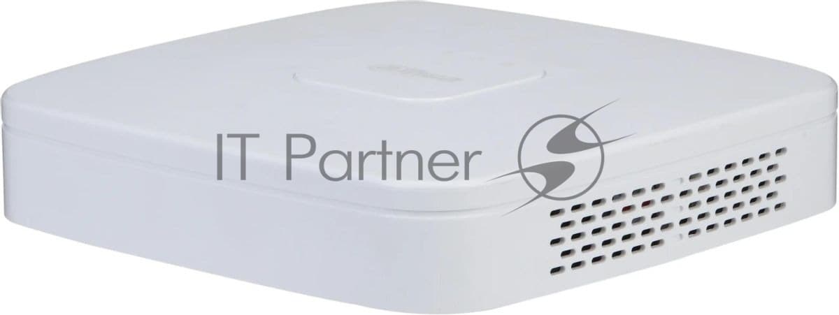 DAHUA DHI-NVR4116-4KS3 16-канальный IP-видеорегистратор 4К и Smart H.265+, входящий поток до 80Мбит/с, 1 SATA III до 6Тбайт
