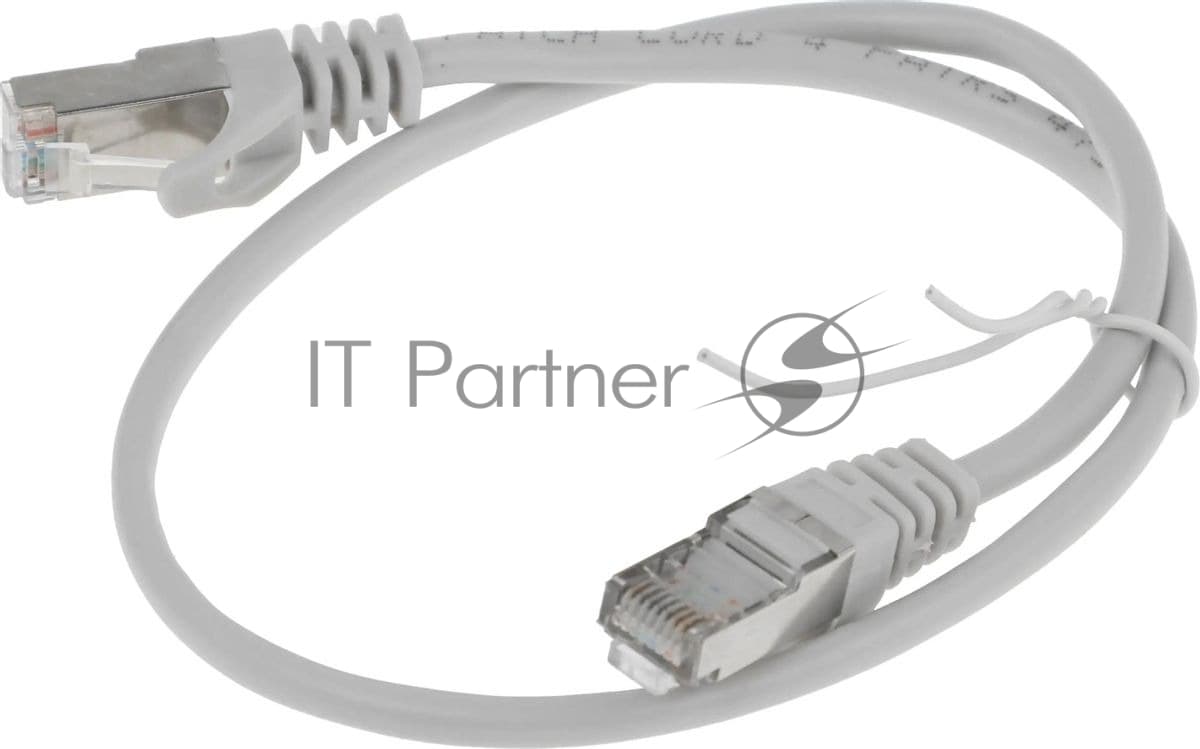 Патч-корд Premier PP22-0.5M 1000Gbит/с FTP 4 пары cat.5E CCA molded 0.5м серый RJ-45 (m)-RJ-45 (m)