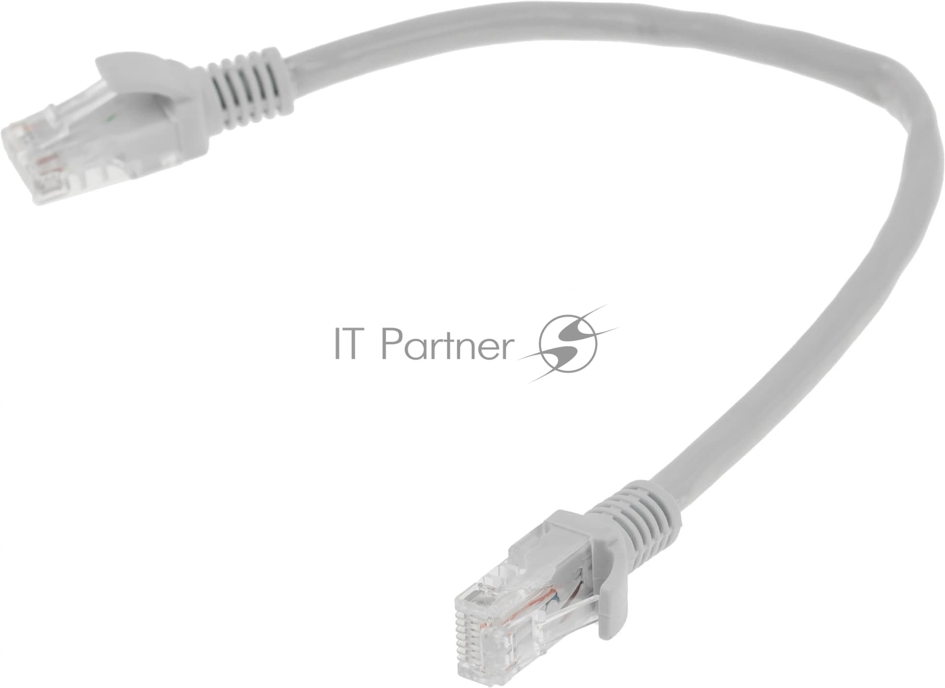 Патч-корд Premier PP6U-0.25M 10000Гбит/с UTP 4 пары cat.6 CCA molded 0.25м серый RJ-45 (m)-RJ-45 (m)