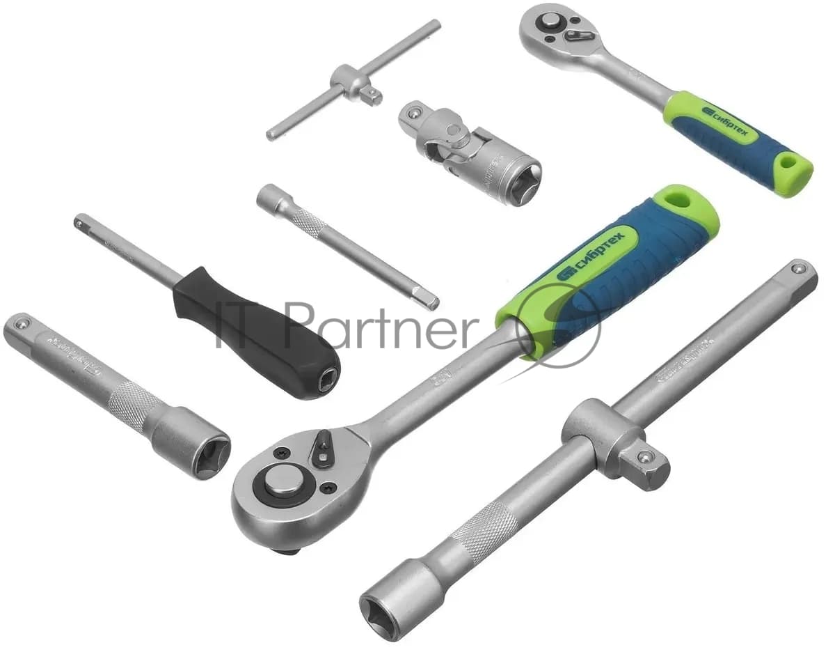 Набор инструментов Сибртех 13389 1/2", 1/4", 108 предметов