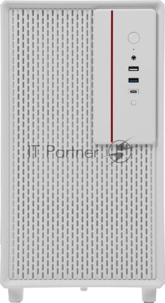 Компьютерный корпус Accord M3301 белый без БП mATX 1xUSB 2.0 1xUSB 3.0 1xUSB3.1 audio bott PSU