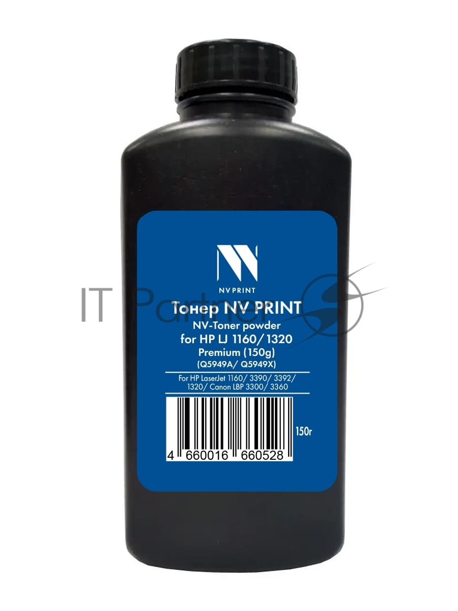 Тонер NVP для HP LJ 1160/1320 Premium (150г) совместимый