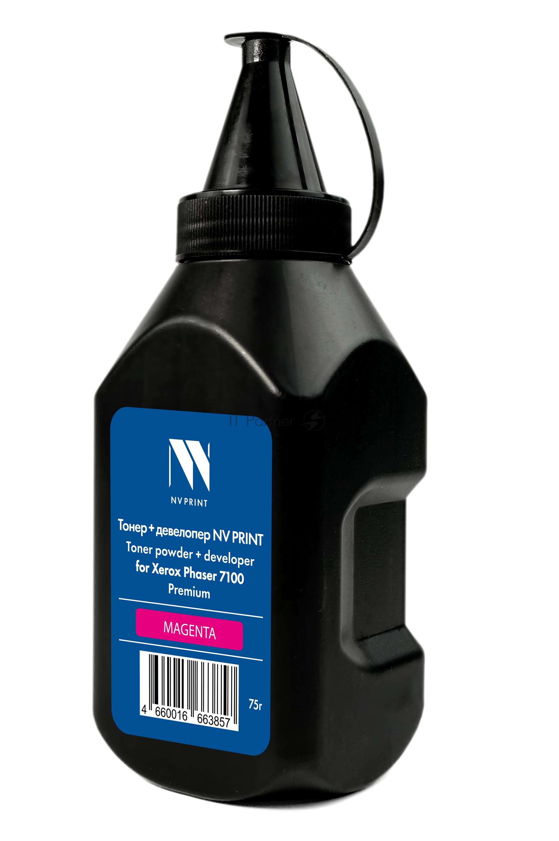 Тонер + девелопер NV Print NV-XR7100-PR-75GM Magenta