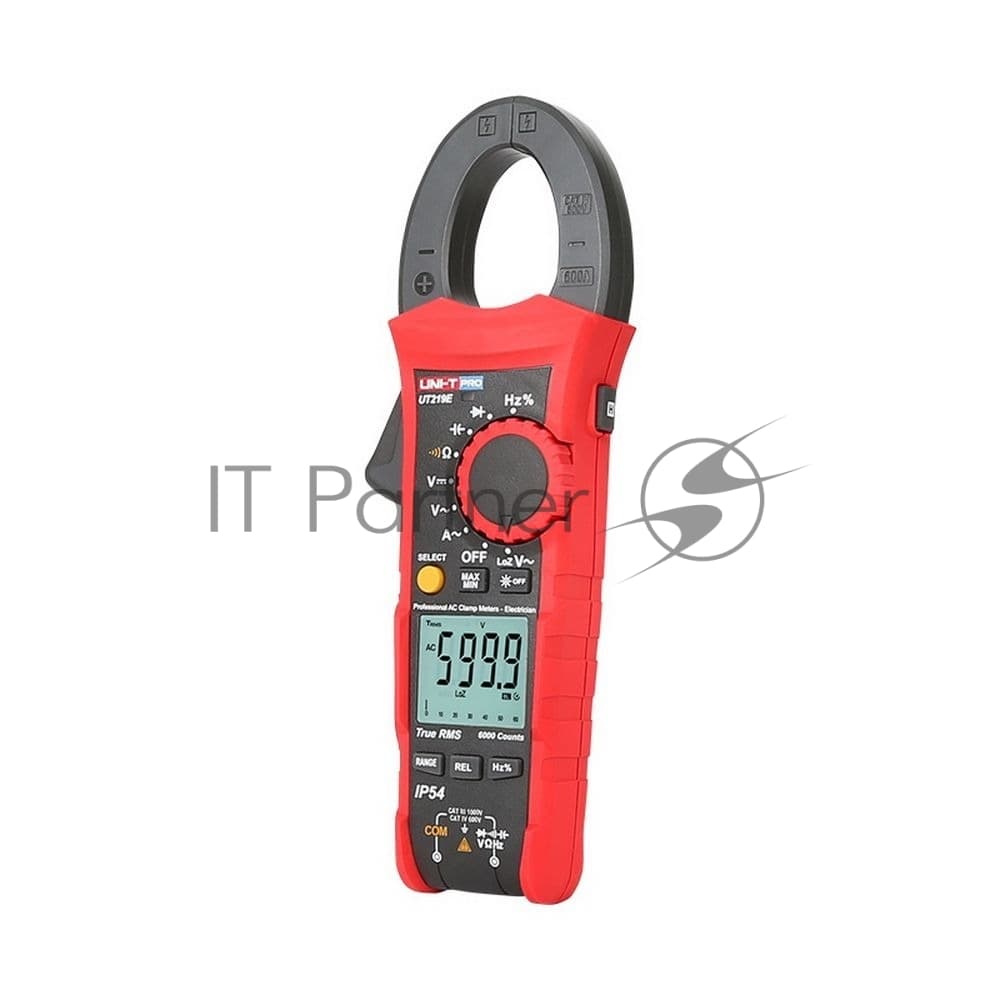 Токоизмерительные клещи UNI-T UT219E , 1000В, 600А, 60МОм