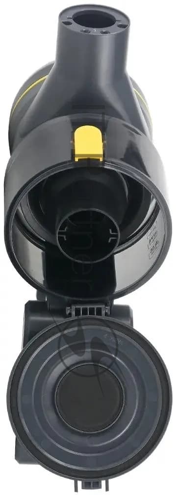 Пылесос вертикальный Centek CT-2573 черный/желтый, питание от аккумулятора, 215 Вт, уборка сухая, пылесборник 0.8 л, работа от АКБ max 45 мин