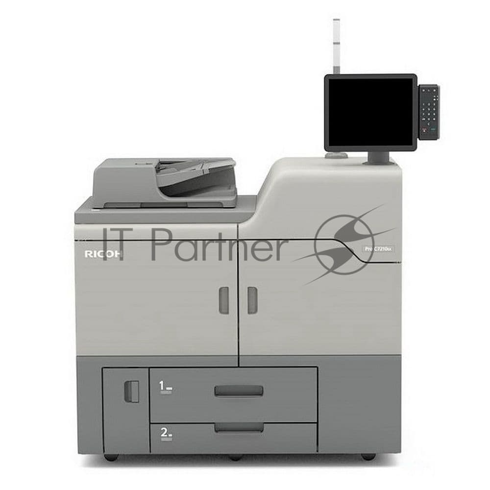 МФУ лазерное Ricoh PRO C7200X, A3+, цветной, ч/б, печ. 85 стр/мин., 4800x2400 DPI, USB, Ethernet