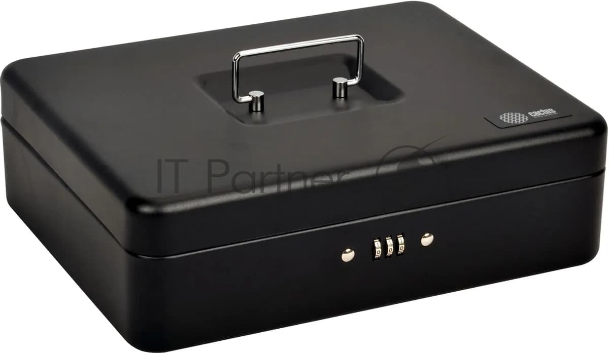 Ящик для денег без номинала Cactus CS-DCB-004 90x300x240 графитовый сталь 1.76кг