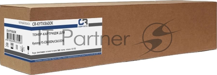 Картридж лазерный CopyRite CR-KYTK8600K TK-8600K черный (30000 стр.) для Kyocera FS-C8600DN/C8650DN