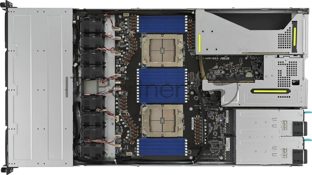 Серверная платформа ASUS RS700A-E12-RS4U/10G/2.6kW/4NVMe/GPU