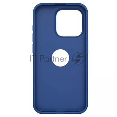 Чехол Super Frosted Shield Pro, синий, (AP IP15 Pro)