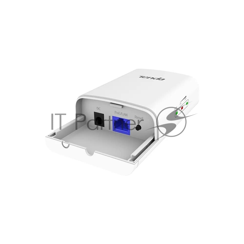 TENDA O1-5G Наружная точка доступа, 5 ГГц, до 867 Мбит/с, внутренняя антенна 1x9dBi, IP65, PoE, LAN 1x100 Мбит/с