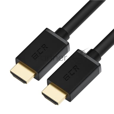 Кабель синхронизации Greenconnect GCR-55269 7.0m HDMI 2.0, XLPE, Outdoor, Ultra HD, 4K 60Hz, 18.0 Гбит/с, HDR 4:4:4, 3D, черный, 2 Х экран, армирование