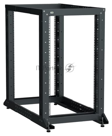 Стойка двухрамная ITK Linea LF05-42U61-2GM 42U 600 мм X 1000 мм 700 кг черный