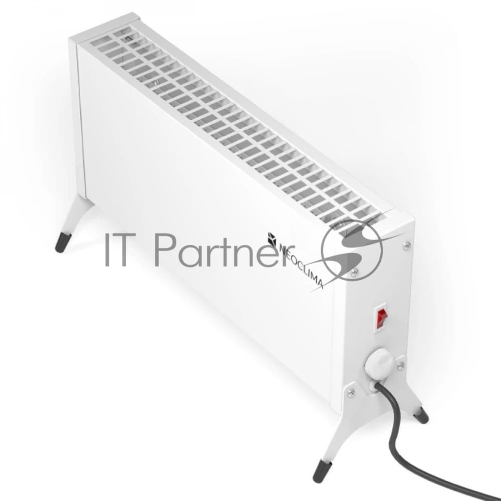 Конвектор электрический Neoclima Nano 1000W белый, 1000 Вт, 15 м2, термостат