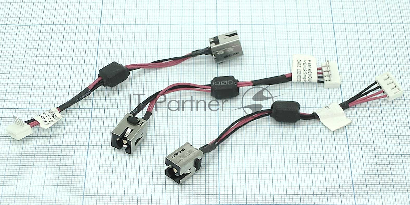 Разъем для ноутбука HY-TOO42 Toshiba T215 T230 T235 с кабелем
