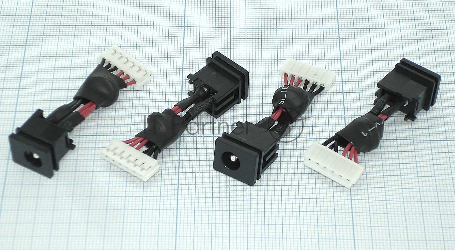 Разъем для ноутбука HY-TO022 Toshiba Qosmio F40 F45 с кабелем