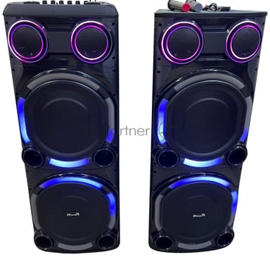 Колонка Eltronic 15" (30-57 CRAZY BOX 5000) динамик 4шт/15" комплект 2 колонки с TWS