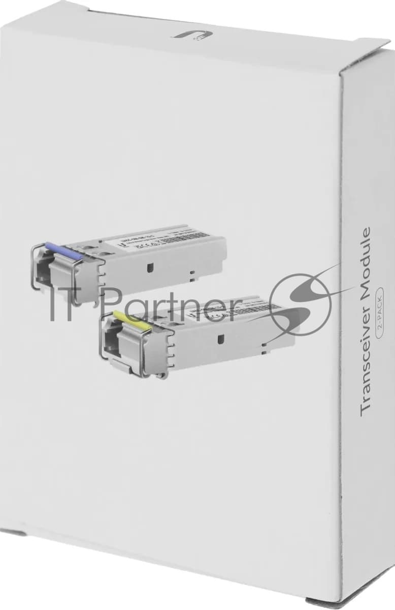 UBIQUITI UACC-OM-SM-1G-S (2 шт. в комплекте) Двунаправленный одномодовый оптический модуль 1 Гбит/с, 3 км