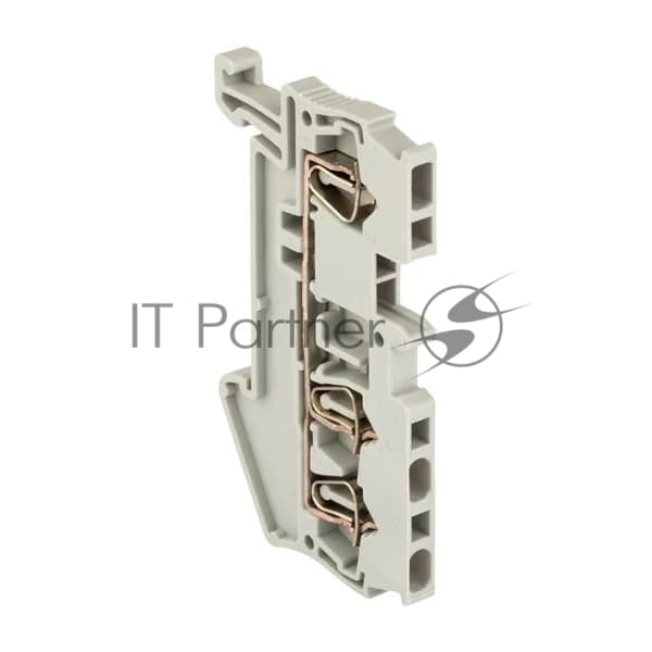 Колодка клеммная JXB-ST-1.5 17.5А 3 вывода пружинная сер. PROxima EKF plc-jxb-st-1.5-3