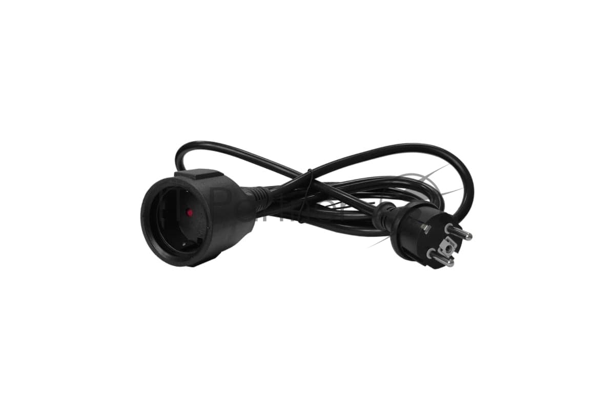 Кабель питания Schuko - Schuko, 7м, Lanmaster LAN-PPS/SH-7.0-BK