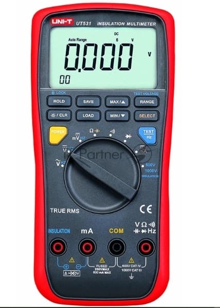 Тестер сопротивления изоляции UNI-T UT531