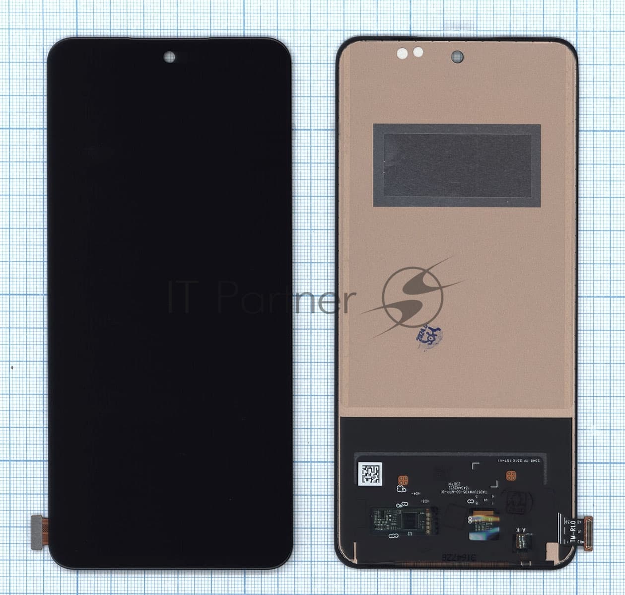 Дисплей для OnePlus Ace 2V, Nord 3 в сборе с тачскрином TFT черный