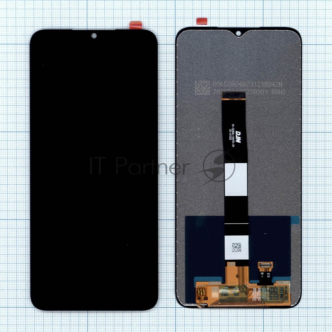 Дисплей для Xiaomi Redmi 9A, Redmi 9C, Redmi 10A (copy) черный