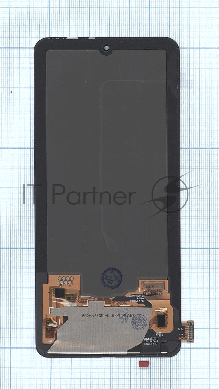 Дисплей для Xiaomi Black Shark 4 в сборе с тачскрином черный (Oled)