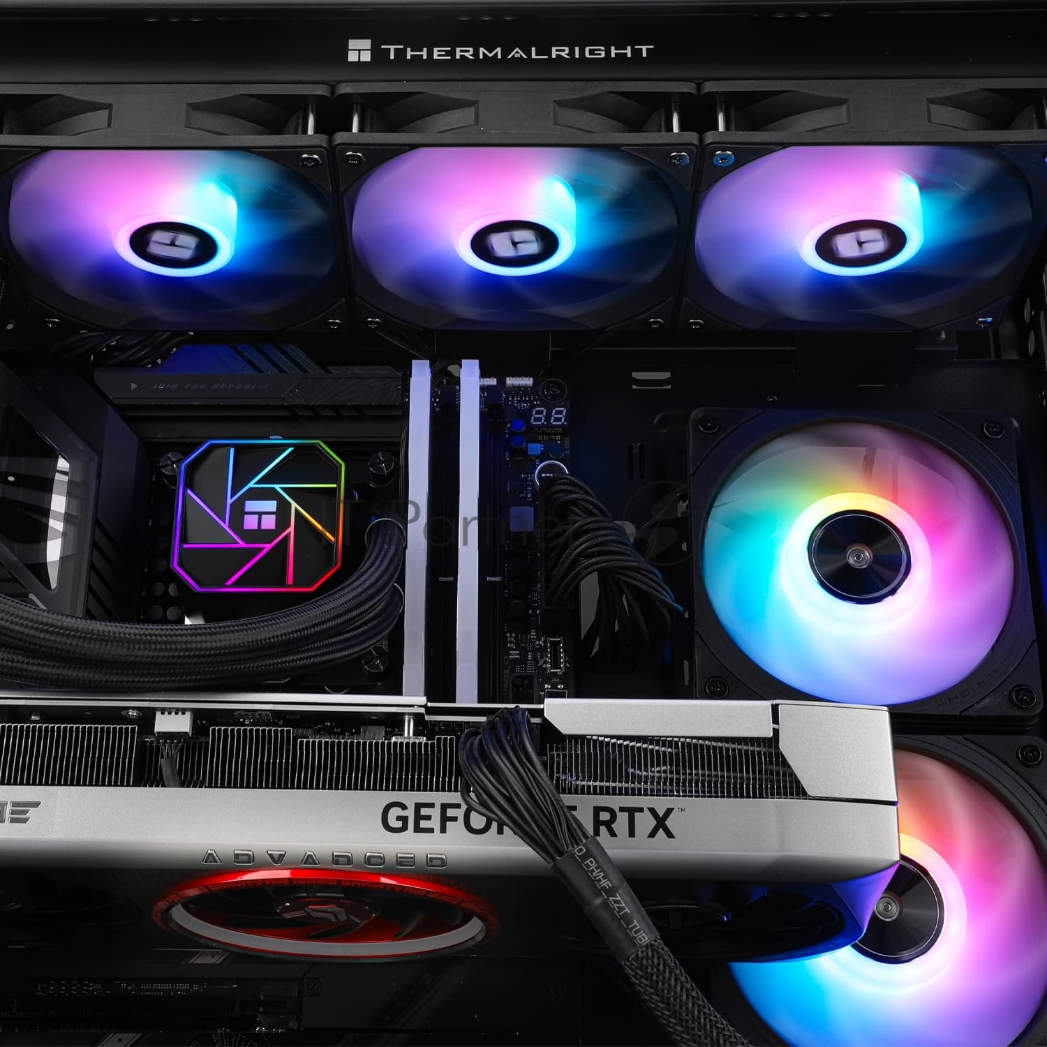 Система жидкостного охлаждения Thermalright Aqua Elite 360 Black ARGB V3