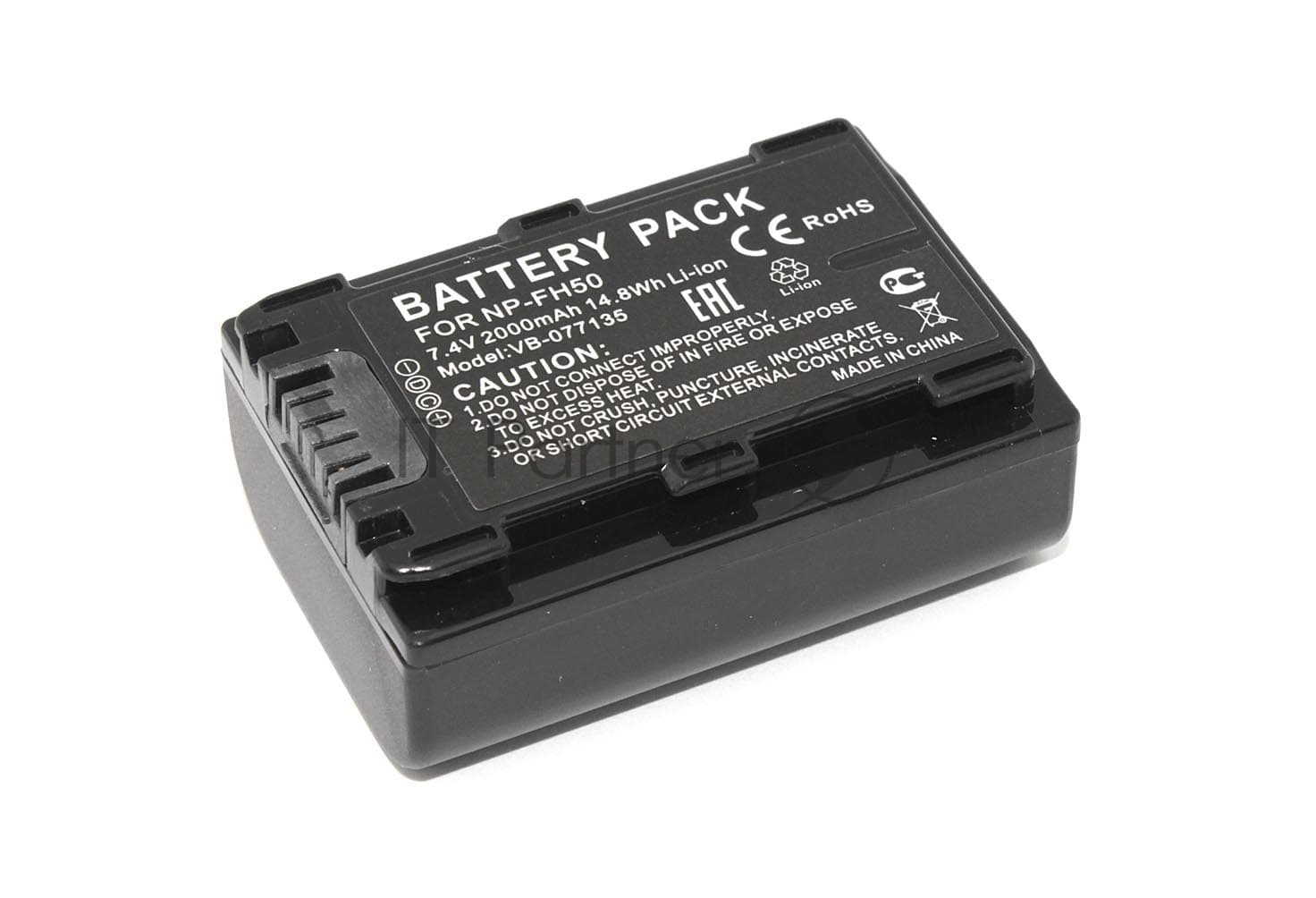 Аккумуляторная батарея для фото и видеокамеры Sony DCR-DVD (NP-FH50) 7,4V 2000mAh